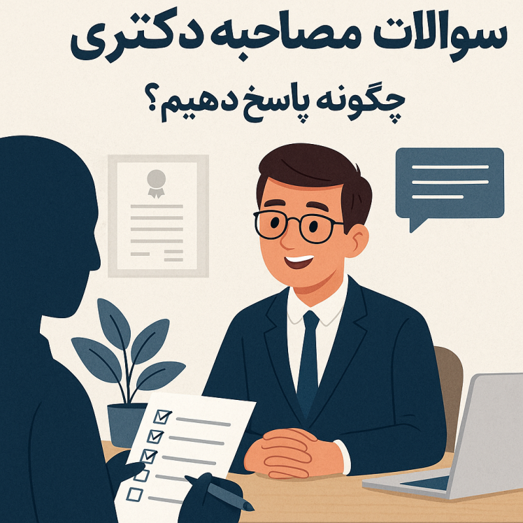 سؤالات رایج مصاحبه دکتری + نکات کلیدی برای پاسخگویی موفق